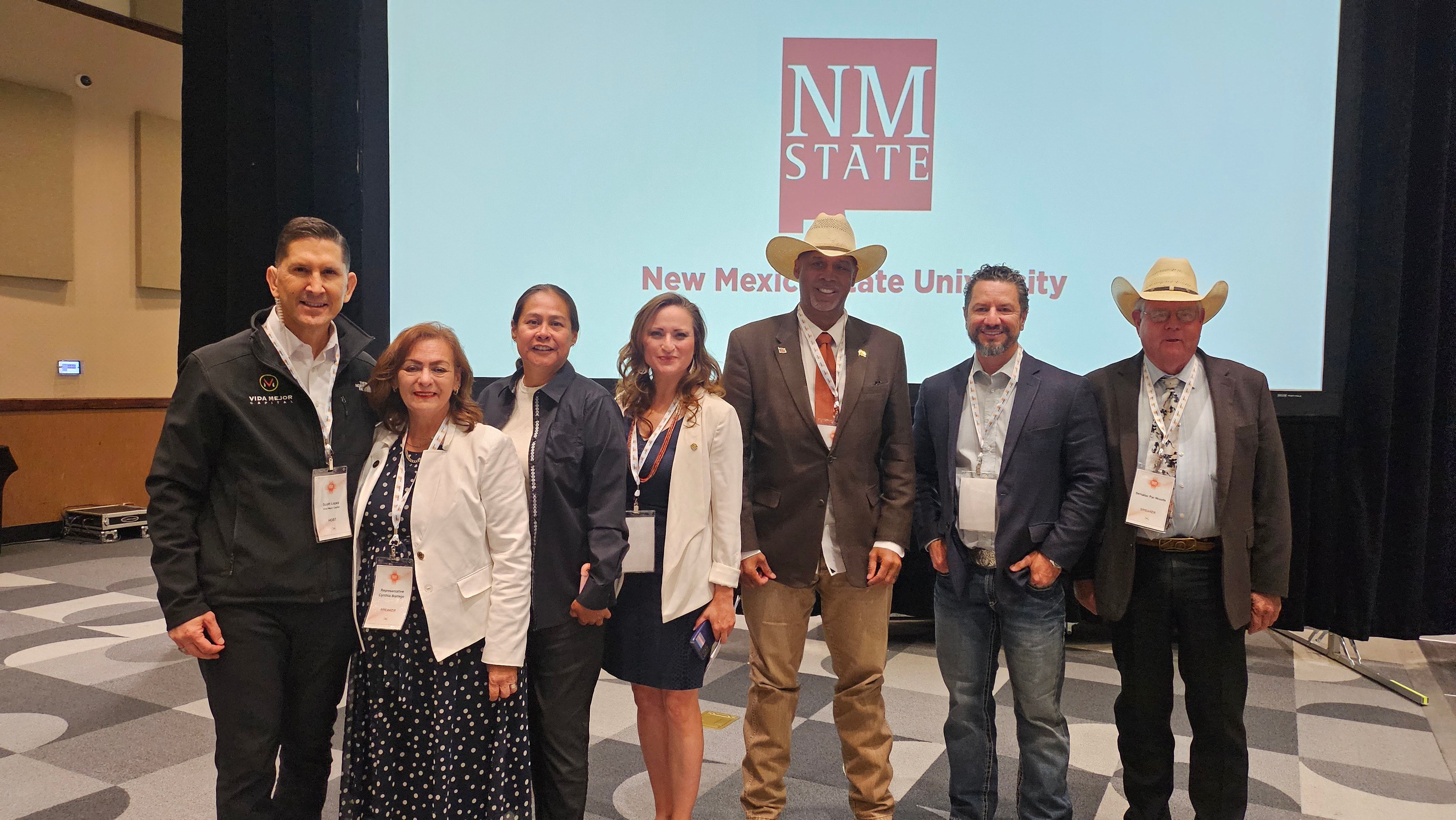 Group photo at NM State University